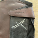 Mini-chaps Freejump cuir marron (SS) occasion