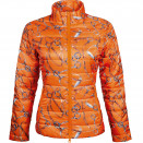 Blouson matelassé HKM Allure orange (XXS) neuf occasion