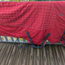 Couverture Fouganza rouge 145 cm occasion