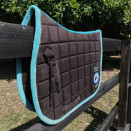 Tapis de Selle Fouganza marron (cheval) occasion