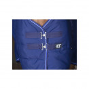 Couverture d'écurie Equithème bleu 145 cm (neuf) occasion