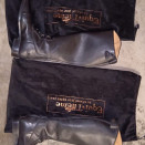 Bottes équitation Equitheme cuir noir (38) occasion