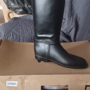Bottes équitation HKM synthétique (36) neuf occasion