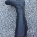 Botte équitation Equitheme cuir noir (39) occasion