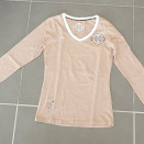 T-shirt manche longue Equithème beige occasion