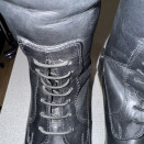 Bottes équitation HKM cuir noir (39) occasion