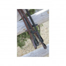 Rênes caoutchouc Penelope luxe noir (cheval) neuf occasion