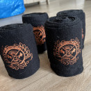 Bandes Equithème noir *4 (poney) occasion