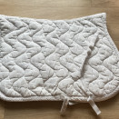 Tapis de selle Equithème blanc occasion