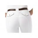Pantalon équitation Equithème Verona blanc (10 ans) neuf occasion
