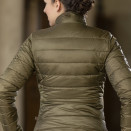 Blouson matelassé HKM Allure vert (XS) neuf occasion