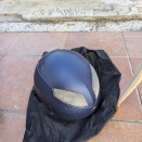 Casque de cross Equithème avec toque bleu (56) occasion
