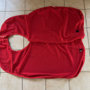 Couvre reins Equithème rouge 135 cm occasion
