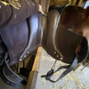 Selle randonnée sellerie Baude 17,5 pouces (2018) occasion