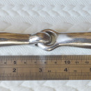 Mors simple deux anneaux inox 145 mm occasion