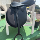Selle mixte Fouganza synthétique 16.5 pouces occasion