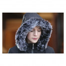 Blouson d'hiver HKM noir (8 ans) NEUF occasion