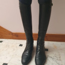 Bottes équitation Ego7 cuir noir (39 XS0) occasion