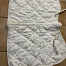 Tapis de selle Equithème blanc (poney) occasion