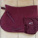 Tapis de selle Lami-Cell rouge (cheval) occasion