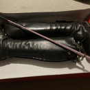 Bottes équitation Haf Equitation cuir noir (36) occasion
