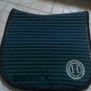 Tapis de selle Harcour vert sapin avec strass (cheval) occasion