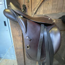 Selle randonnée sellerie Baude 17,5 pouces (2018) occasion