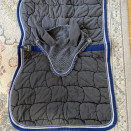 Ensemble tapis & bonnet Anna Scarpati gris occasion