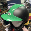 Casque équitation GPA vert (51-52) neuf occasion