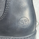 Boots Sellerie Baude cuir noir  (39) occasion
