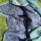 Couverture Horseware Amigo vert 400g avec cou 140 cm occasion
