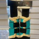 Guêtres HKM turquoise (poney) neuf occasion