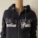 Sweat Eskadron capuche bleu marine  S occasion
