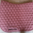 Tapis de selle Fouganza réversible Terracotta & Bordeaux (cheval) occasion