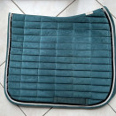 Tapis de selle Equitheme bleu (cheval) occasion