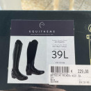 Bottes équitation Equithème my primera cuir (39) neuf occasion