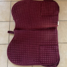 Tapis de selle Lami-Cell rouge (cheval) occasion