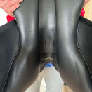 Selle mixte Bates 17,5 pouces occasion