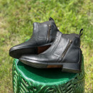Boots équitation Equitheme Andalouse noir (41) occasion