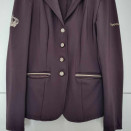 Veste concours Equithème marron strass (36) neuf occasion