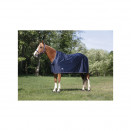 Couverture séchante Equithème Microfleece bleu 150 cm (neuf) occasion