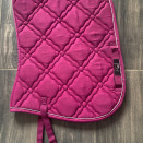 Tapis de selle HKM rose framboise shetland occasion