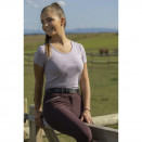 T-shirt Equitheme Anna rose (S) neuf occasion