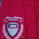Tapis de selle Fouganza rouge (cheval) occasion