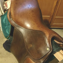Selle dressage Delgrange 17,5 pouces occasion