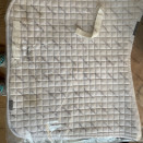 Tapis de selle Equiline blanc (cheval) occasion