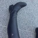Botte équitation Equitheme cuir noir (39) occasion