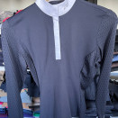 Polo concours Equiline Catic blanc (L) neuf occasion