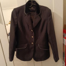 Veste de concours Equithème noir (12 ans) occasion