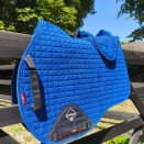Lot Tapis de selle & bonnet Lemieux bleu( cheval) occasion
